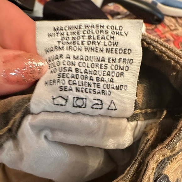 Vintage Y2K Era “Red Bottoms” Leopard Print Skinny Pants Size 3/26 - Picture 6 of 7